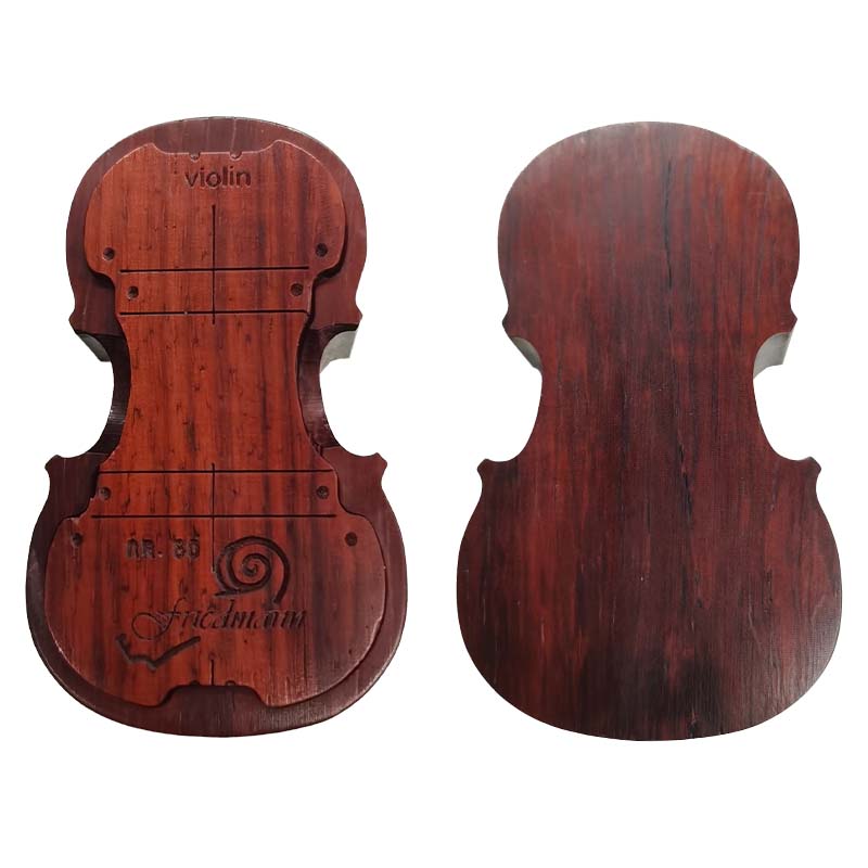 CVR055/CVR055B Carved Wooden shell Rosin Violin shape