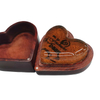 CCR080/CCR080B Carved Wooden shell Rosin Heart shape