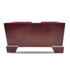 Music Cello Wooden Stand Burgundy Velvet Plush Cushions (CCS03)