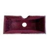 Music Cello Wooden Stand Burgundy Velvet Plush Cushions (CCS03)