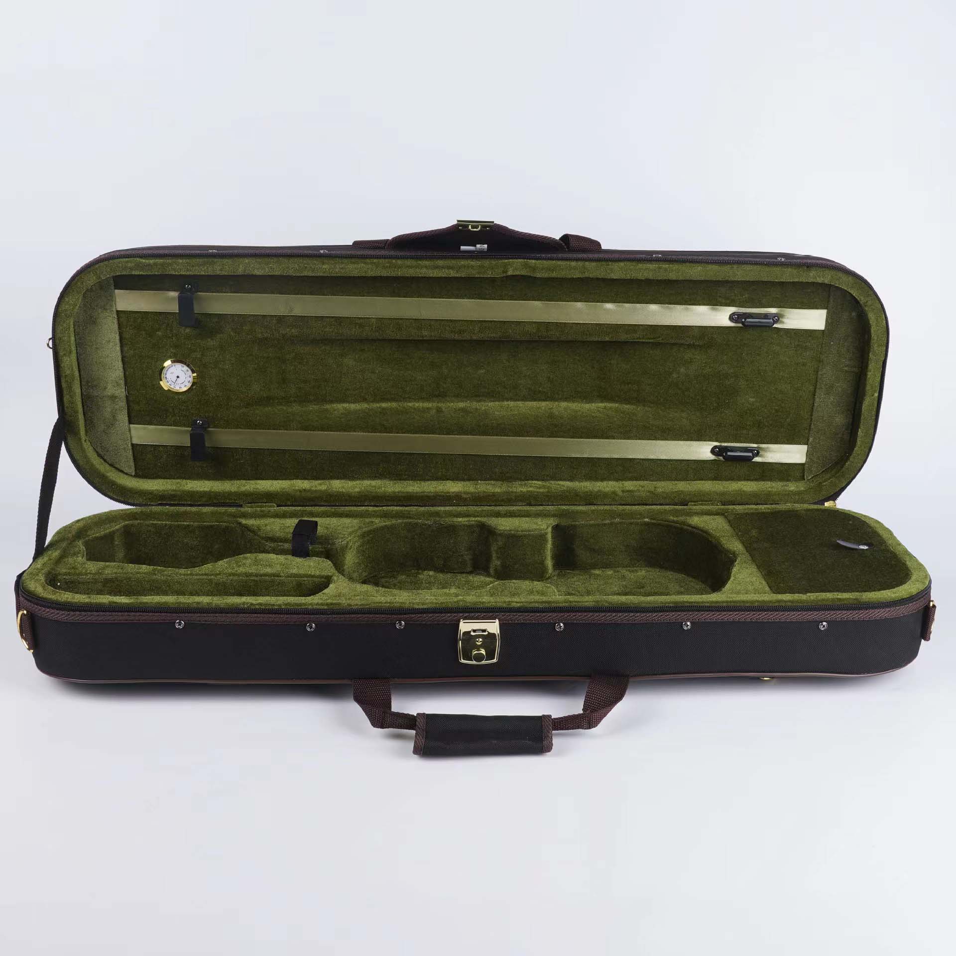 CCV95BKBN Professional Oblong Shape Lighweight Violin Hard Case