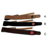 CGS802 GENUINE LETHER LINE GUITAR STRAP