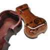 CVR055/CVR055B Carved Wooden shell Rosin Violin shape