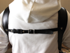 Accordion strap with auxiliary strap
