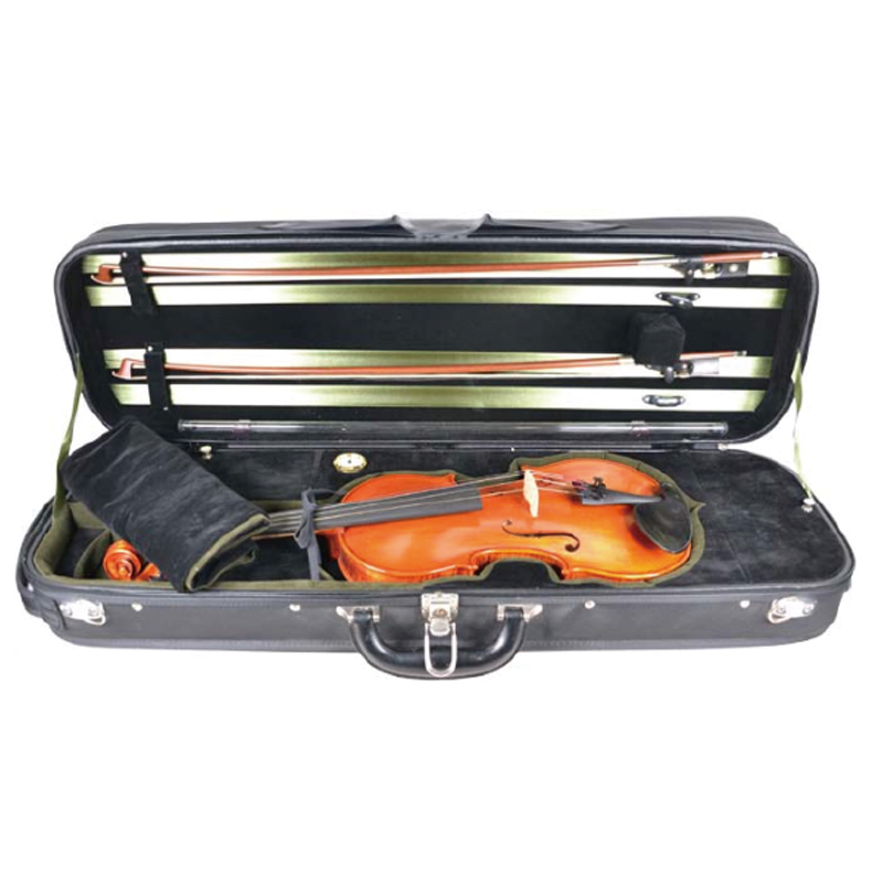 VLS93H High Grade Oblong Violin Case Ultra Strong Wood Shell