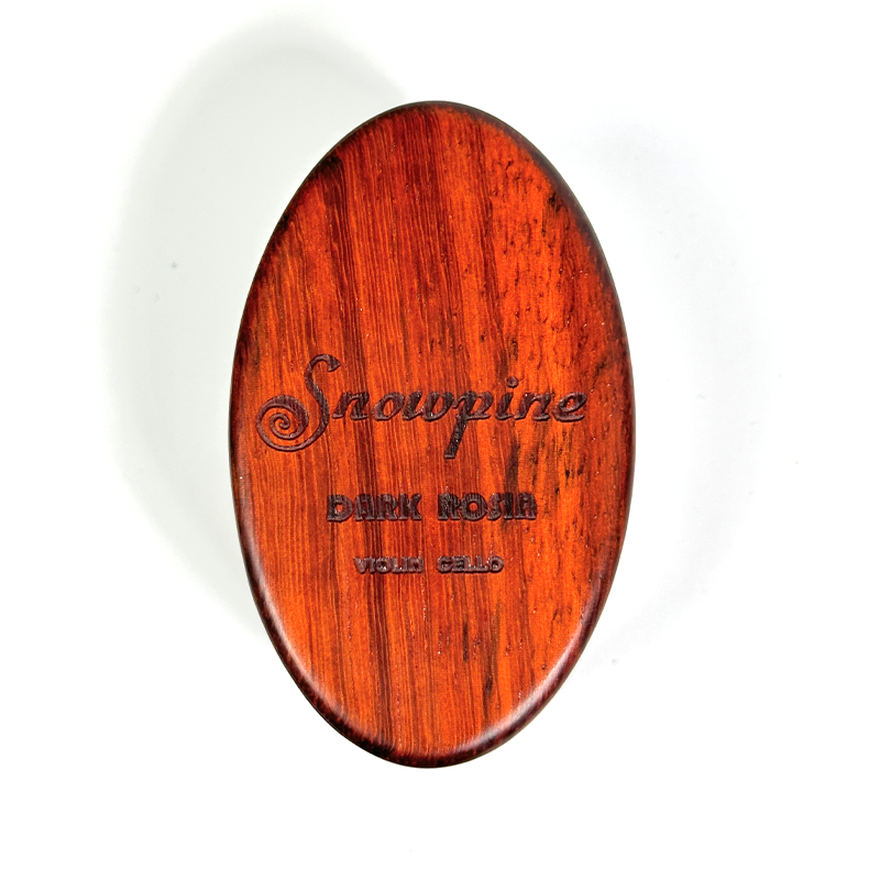 Oval carved shell rosin