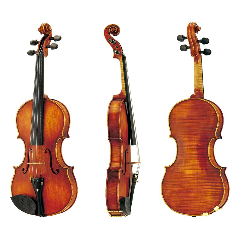 Antique Finished Highly Flamed Tone Wood Violin (CV230)