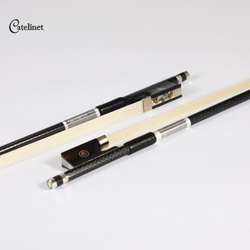  Carbon Fiber Composite Violin Bow Wide Braided CBVC31 