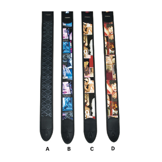 CGS602 ARTIFICAL LEATHER LINE GUITAR STRAP