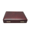 Basson Red Wood Color Wooden Bassoon Reed Box for 5 Reeds Hold with Soft Velvet