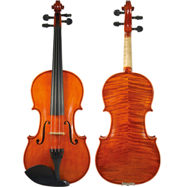 Highly Flamed European Wood Violin CV1417OP