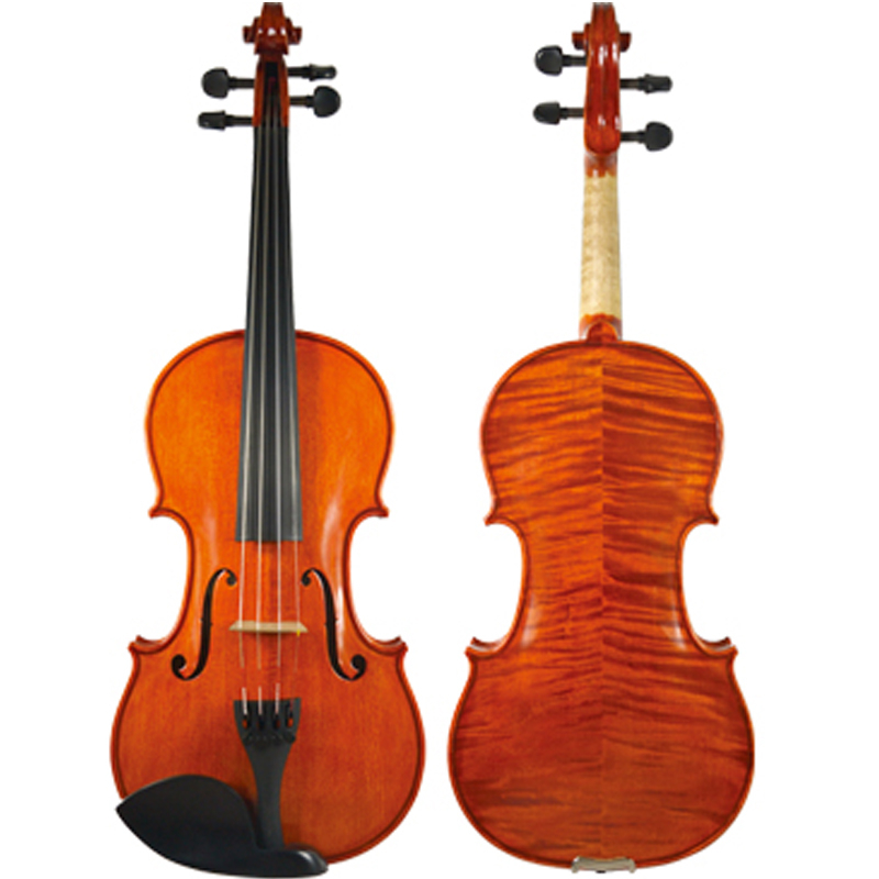 Highly Flamed European Wood Violin CV1417OP