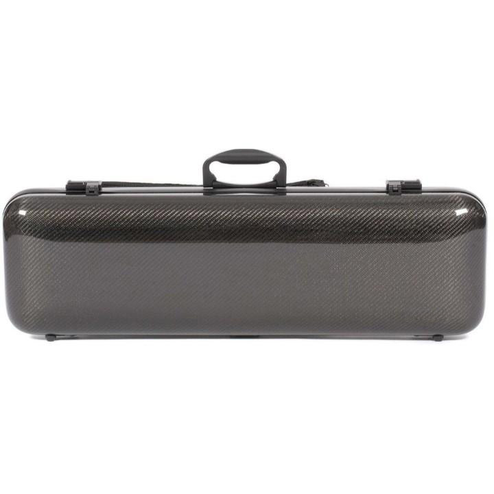 Hydrographic carbon fiber oblong violin case CCVC42H