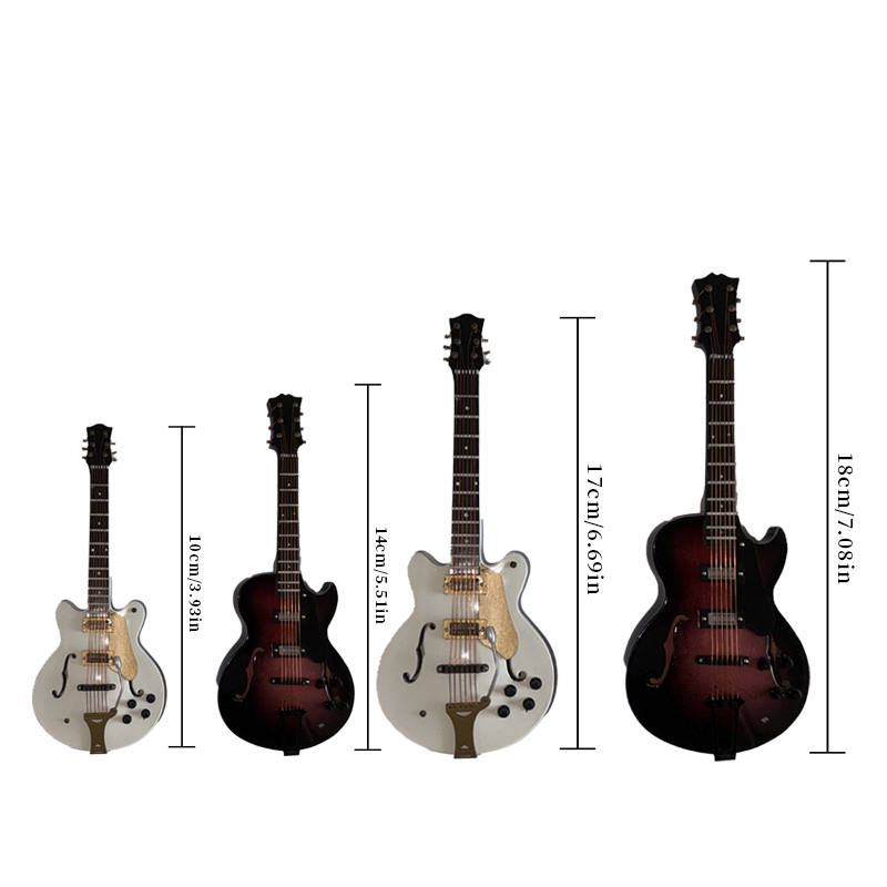 Electric Guitar (WH.BK) wood 