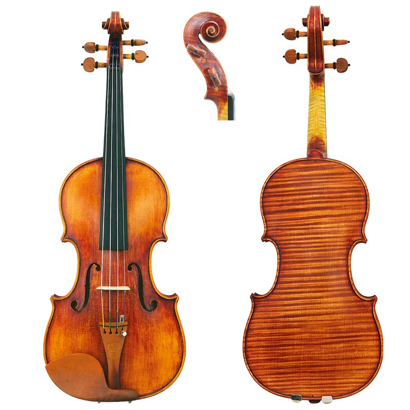 Personally Made by Master Wu, European Top-grade Wood Violin(CV270)
