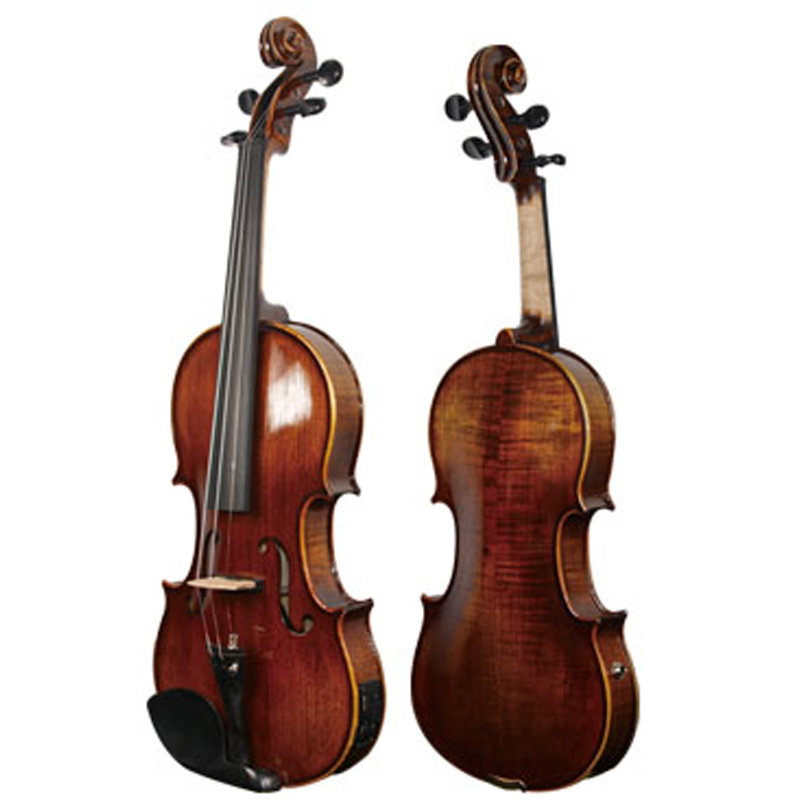 CEV1501 SOLID WOOD FLAMED ELECTRIC VIOLIN