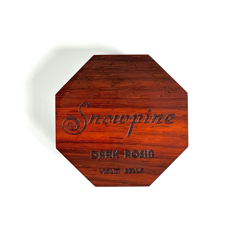 Octagon carved shell rosin