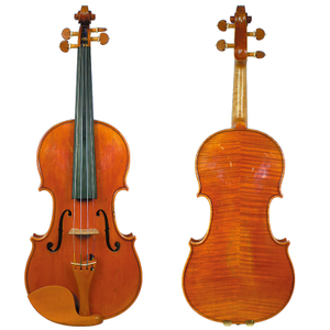 European Materials Highly Flamed Maple Back Violin (CV220A)