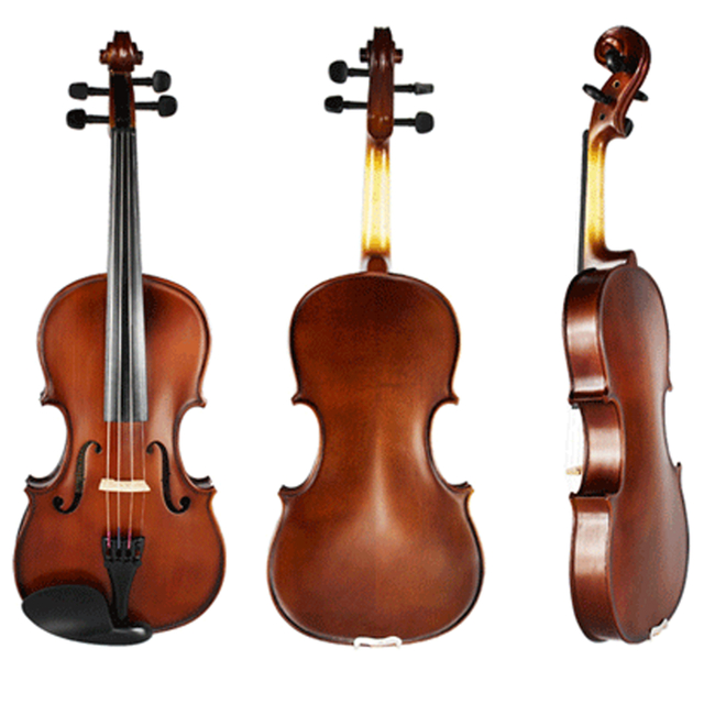 Machine Carved Solid Wood Spruce Viola (CV1011DB)