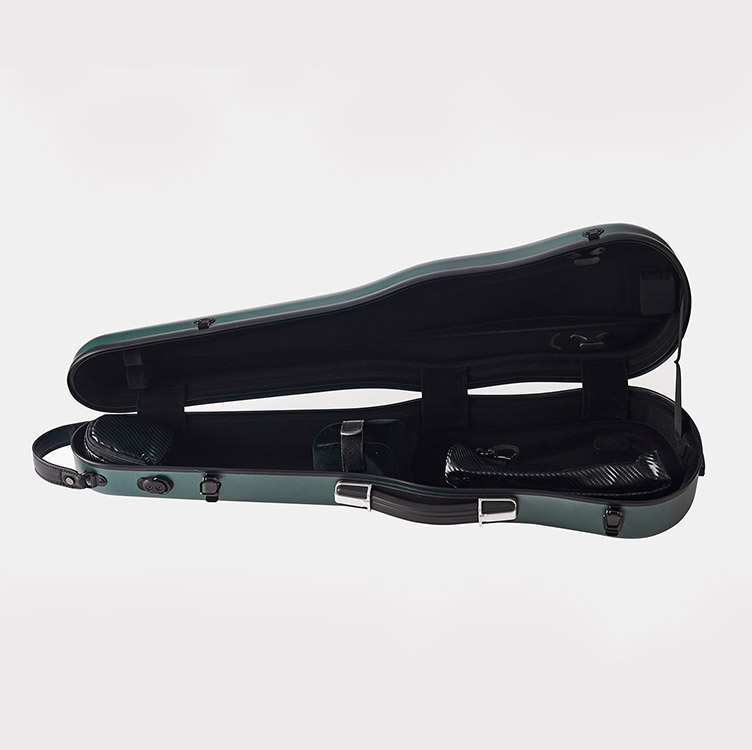 High-tech composite shaped violin case CCVC20C