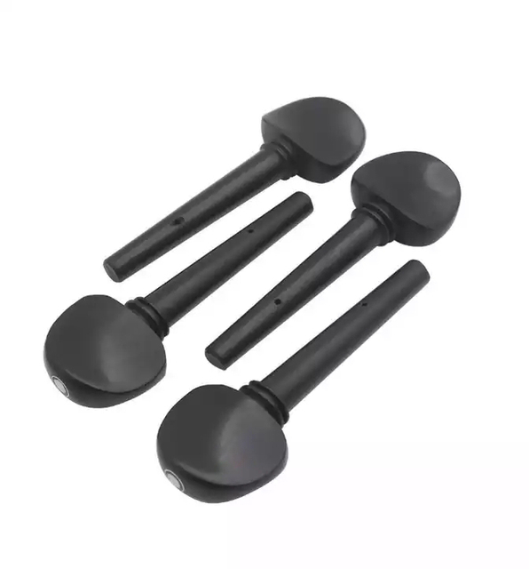 Swiss Model Ebony Cello Peg Set 