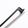 Carbon Fiber Composite Violin Bow Solid Black Economic (CBVC30L)