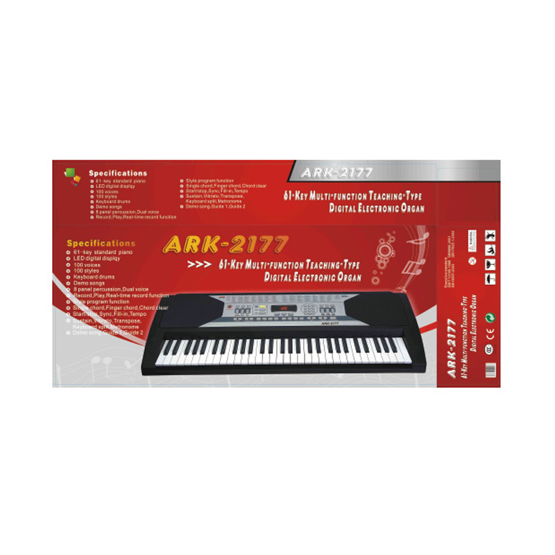 ARK-2177 61 Keys Electronic Keyboard