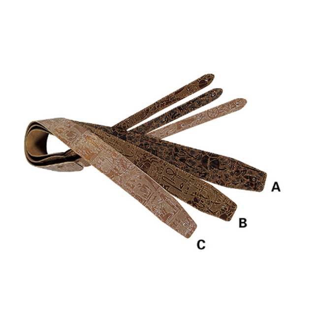 CGS711 LEATHERETTE LINE GUITAR STRAP