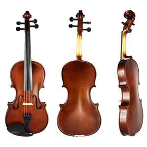 Top Dark Brown Varnished Student Violin (CV1411DB)