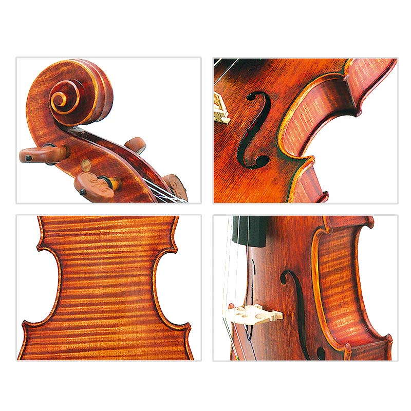 Personally Made by Master Wu, European Top-grade Wood Violin(CV270)