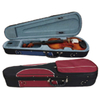 Brown Gloss Solid Wood Carved Viola (CV1013NM)