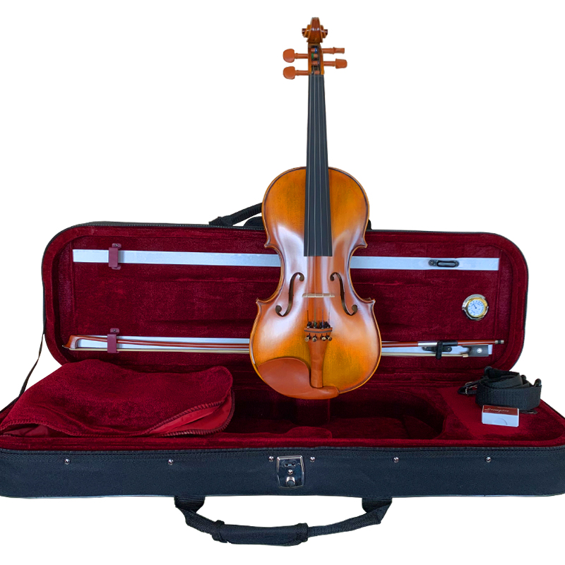 Solid Wood Flame Maple Student Violin（CV1414YA）