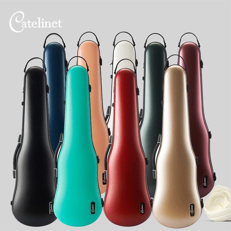 High-tech composite shaped violin case CCVC20C