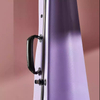 Hydrographic carbon fiber shaped violin case CCVC40H