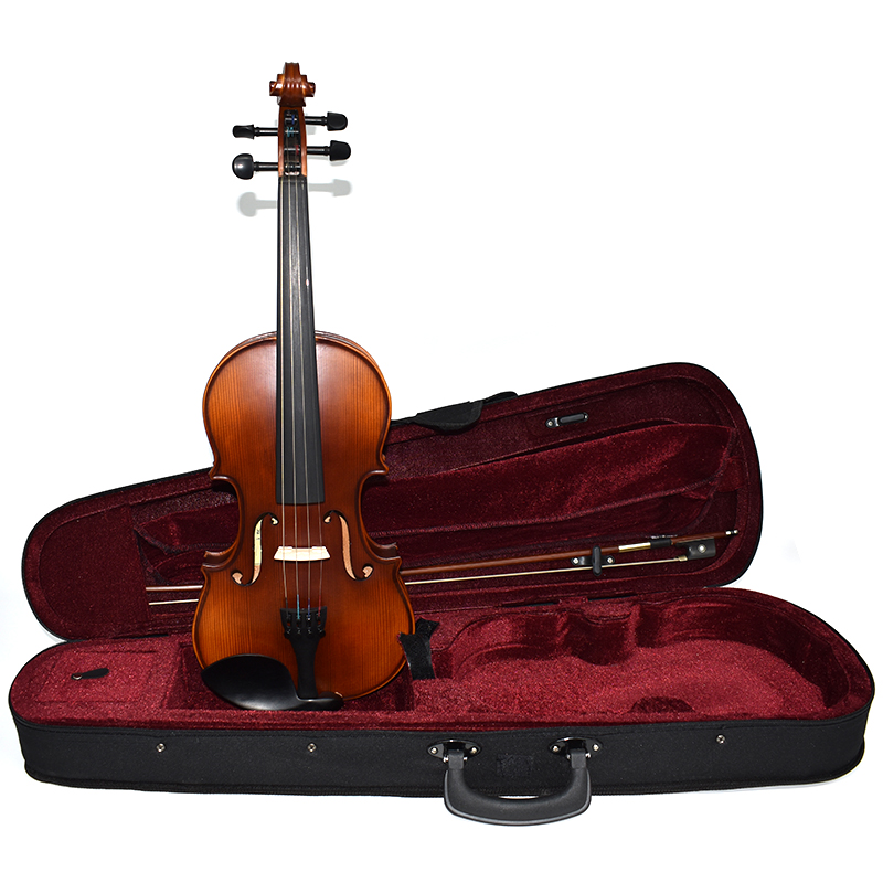  Flame Solid Wood Ebony Fittings Viola (CV1015AT)