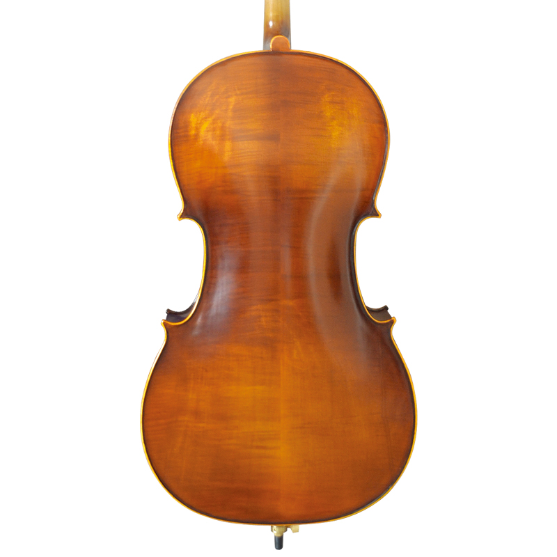 Flamed solid wood hand craft & hand varnished Cello (CC6016A)