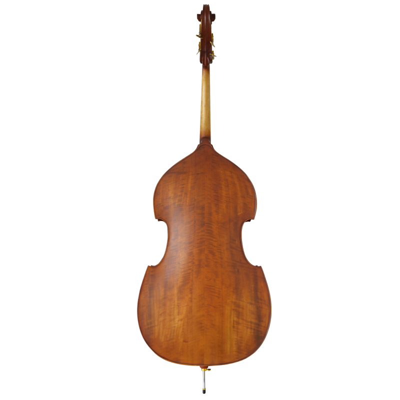 Fully carved solid spruce top; Carved flamed maple back & sides Double Bass (CB6076)