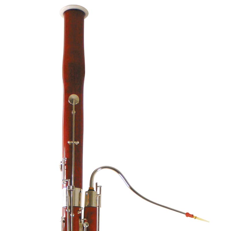 C1112S Maple Wood Bassoon Silver plated C Key 22 Keys Woodwind Instrument