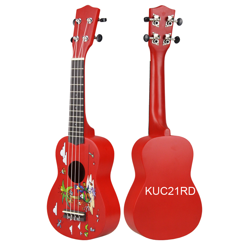 KU101C CARTTOON COLORED UKULELE