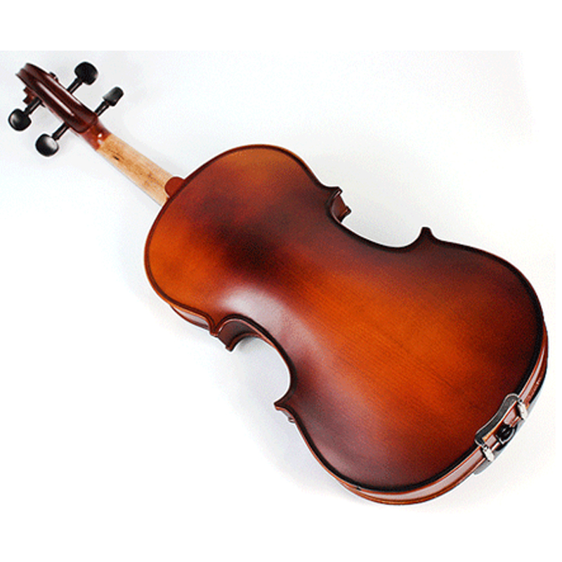 Ebony Fitting Antique Finish Solid Wood Violin (CV1413AT)