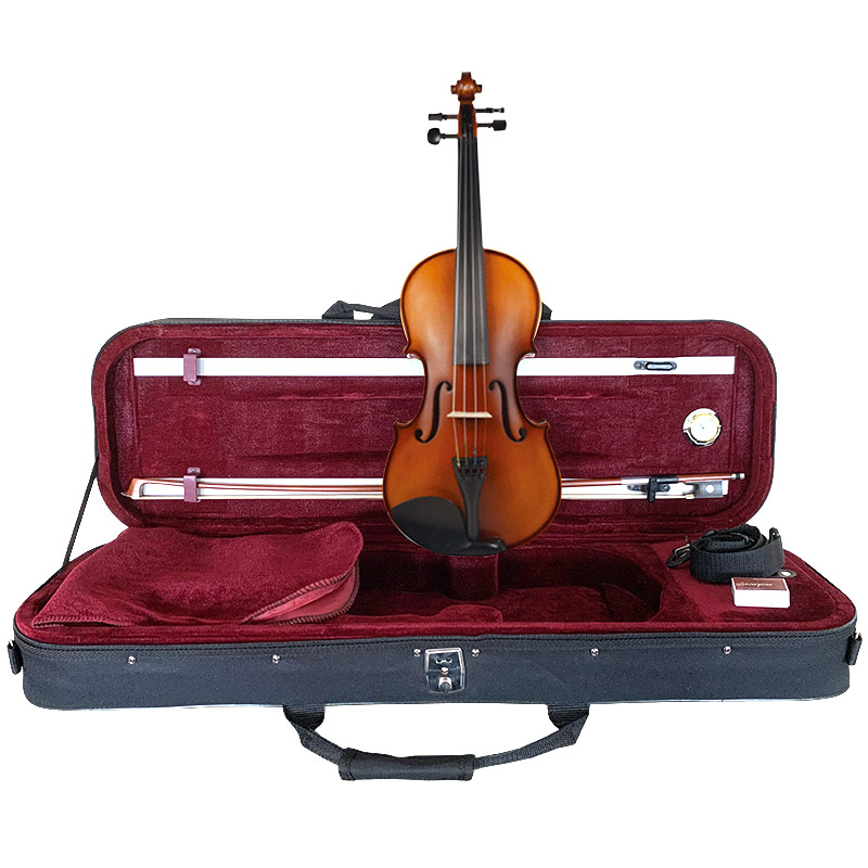 Select Flame Solid Wood Ebony Fittings Violin(CV1415BS)