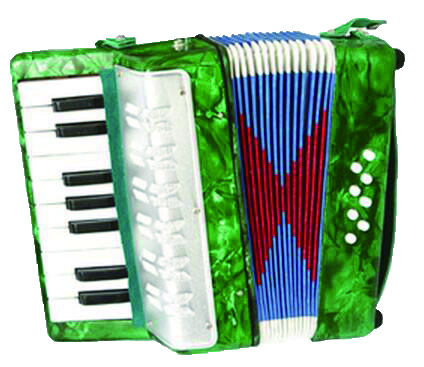 CC104W Wood Accordion