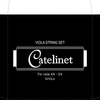 Viola Steel String Set (CASVA71)