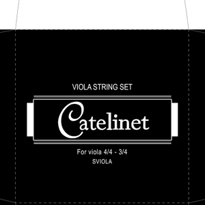 Viola Steel String Set (CASVA71)