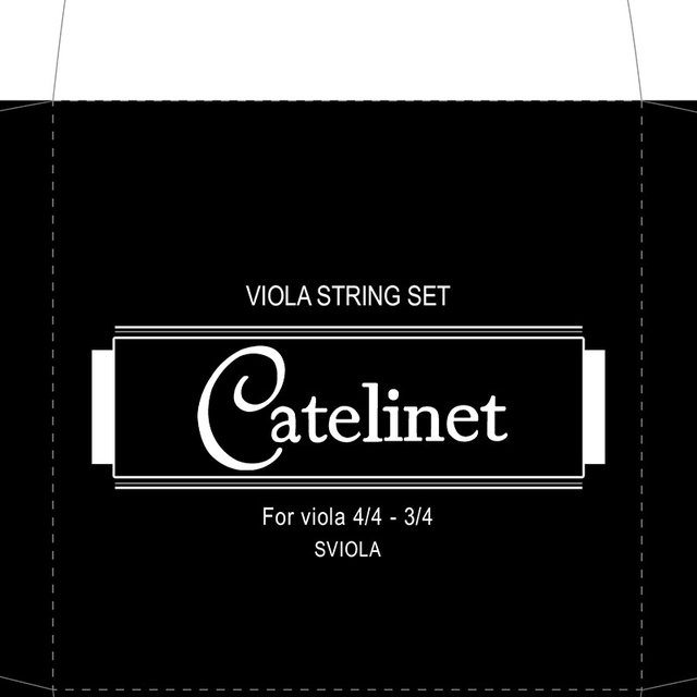 Viola Steel String Set (CASVA71)