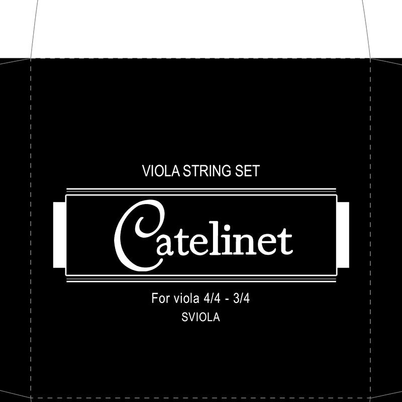 Viola Steel String Set (CASVA71)