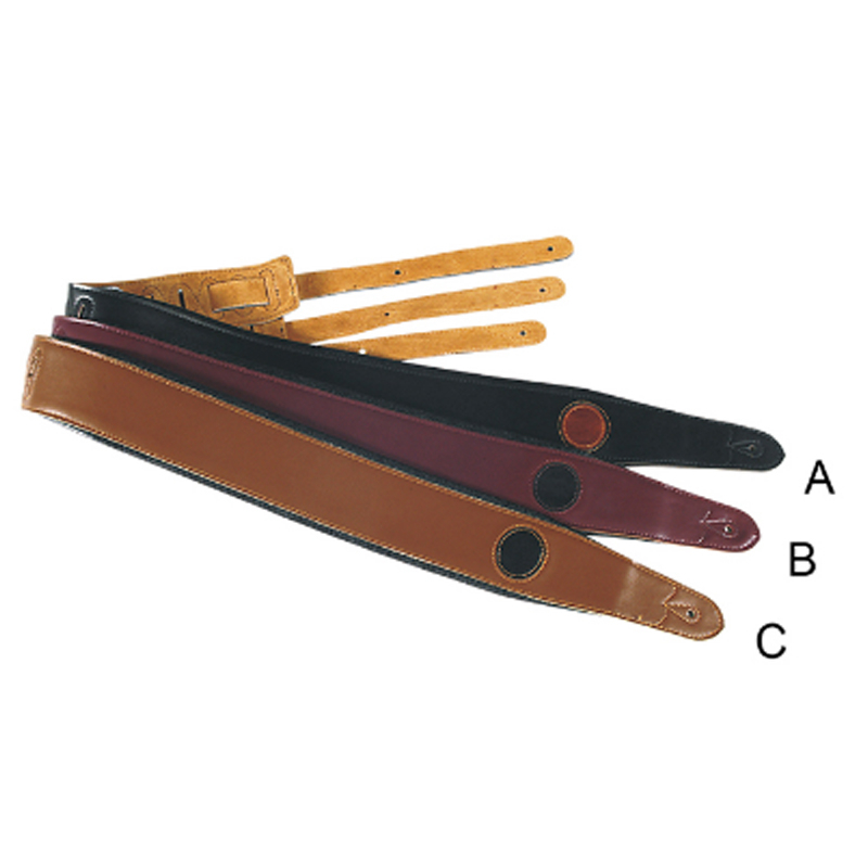 CGS701 LEATHERETTE LINE GUITAR STRAP
