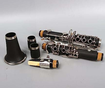 C1103B/C C Key Clarinet Ebonite 2 Barrels With Case