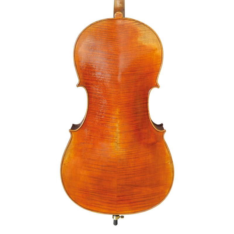 Carved Spruce Top; Highly Flamed Maple Back and Sides Cello (CC330A)