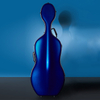 Hydrographic carbon fiber cello case CCCC46H